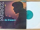 THELONIOUS MONK - MONK IN FRANCE - RIVERSIDE - MONO LP