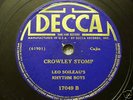 CAJUN CREOLE FRENCH 78 RECORD LEO SOILEAU on DECCA OLD