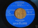 Eddie Big Blues Carson   Barracuda   rare blues 45 HEAR