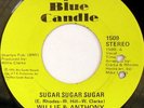 rare Soul Funk 45 WILLIE & ANTHONY sugar BLUE CANDLE