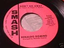 RENALDO DOMINO Superb Northern Soul 45 SMASH Demo HEAR