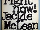JACKIE McLEAN RIGHT NOW ORIGINAL 1964 BLUE NOTE LP RVG