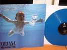 nirvana /  nevermind   vinyl lp     rare in blue