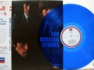 ROLLING STONES-12x5-JAPAN ISSUE BLUE COLOR RECORD+OBI