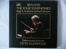 KLEMPERER CONDUCTS BRAHMS 4 SYMs PO EMI SLS 804