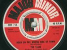 TASTE - BLISTER ON THE MOON -  1968 MAJOR MINOR 45