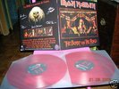 IRON MAIDEN - BEAST ON THE ROAD 2LP  RED WAX 