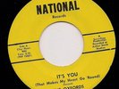 N MINT THE OXFORDS Its You National 45 7