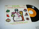 Elvis Presley - Merry Christmas Baby - 45 & picture sle