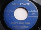 YOUNG BROTHERS baby SOUL POWER 45 RARE NORTHERN SOUL