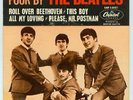 FOUR BY THE BEATLES - (CAPITOL EP 2121) NICE