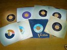 EIGHT (8) ANNETTE FUNICELLO ORIGINAL 45s FREE SHIPPING