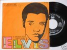 ELVIS PRESLEY  45 SPAIN LARGUIRUCHA SALLY BLACK LBL