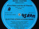 Electric Disco Boogie Band Disco Baba & the 40 Thieves