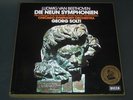 BEETHOVEN - 9 NINE SYMPHONIES - GEORG SOLTI DECCA 9+ LP
