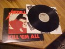 Metallica- Kill Em All LP Record Vinyl Megaforce press