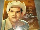 SIGNED HANK THOMPSON ROY CLARK WANDA JACKSON LP 1960