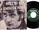 JOHNNY HALLYDAY : Noir c'est noir EP avec ERREUR mod 66