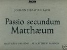 RICHTER BACH MATTHAUS PASSION ARCHIVE STEREO 4LP