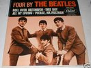 Four by the Beatles Capitol EAP 1-2121 45 rpm with PS
