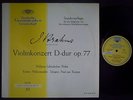 SCHNEIDERHAN Brahms Violin Concerto Op.77 DGG 71123 NM