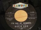 DAVID BOX RARE CANDIX LABEL ONE OF THE CRICKETS DJ 45