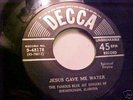 FAMOUNS BLUE JAY SINGERS OF BIRMINGHAM ALA 45 RPM DECCA
