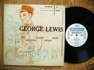 RIVERSIDE 1058 GEORGE LEWIS RARE 1954 ORIG. JAZZ 10