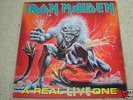 A REAL LIVE ONE BY IRON MAIDEN VINYL LP RARE EX CONDIT