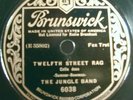 10) DUKE ELLINGTON as THE JUNGLE BAND BRUNSWICK 6038