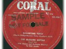 MCGUIRE SISTERS SUGARTIME TWIST BUDDY HOLLY ORIG OZ 45