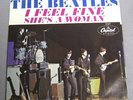 The Beatles She's A Woman/I Feel Fine Capitol P/S 45 NM