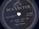 ELVIS PRESLEY - MY BABY LEFT ME -ROCKABILLY 78 -1956 NM