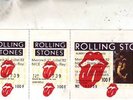 ROLLING STONES concert ticket unused ITALY 7/21/82