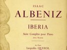 Albeniz  Iberia  Leopoldo Querol  Ducretet Thomson rare