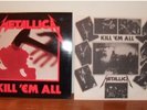 METALLICA KILL EM ALL LP MEGAFORCE ELEKTRA 1983