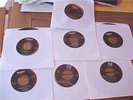 7 Original Jerry Butler 45's On Vee Jay  NM L k