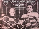 FOXY - Johnny Mercer - ORIGINAL CAST - Bert Lahr