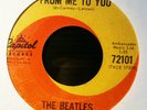 BEATLES CAPITOL CANADA 45 72101 RARE FROM  72000 SERIES