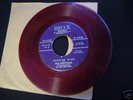 50s Red Vinyl Doo Wop 45 Record - The Harptones - Bruce