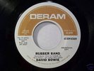 DAVID BOWIE  'RUBBER BAND'  DERAM PROMO1967 RARE LISTEN