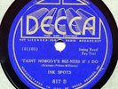 Decca 817 INK SPOTS earliest sides..ala MILLS BROTHERS