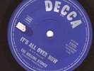 THE ROLLING STONES -DECCA 45 - IT'S ALL OVER NOW