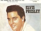 ORIGINAL BRASIL  ELVIS PRESLEY 45 RPM  ONE BROKEN HEART