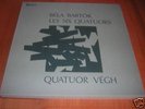 FRENCH VALOIS box 3lp BARTOK quartets VEGH QUARTET/ NM