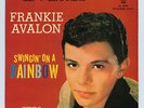 Frankie Avalon Picture Sleeve 45 Swingin' On A Rainbow