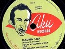 78 RPM HAWAIIAN MUSIC ON PICTURE LABEL 