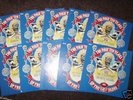 Iron Maiden RARE set of 10 First Ten Years vouchers