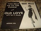 RARE MOTOWN 45 W/PS MARY WELLS 