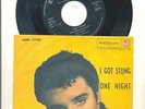 ELVIS PRESLEY-I GOT STUNG-RARE DIFF. ITALIAN PS 45 1958